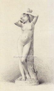 Abot nach Lefeuvre, L`adolescence, Radierung auf Bütten, Paris 1876-image