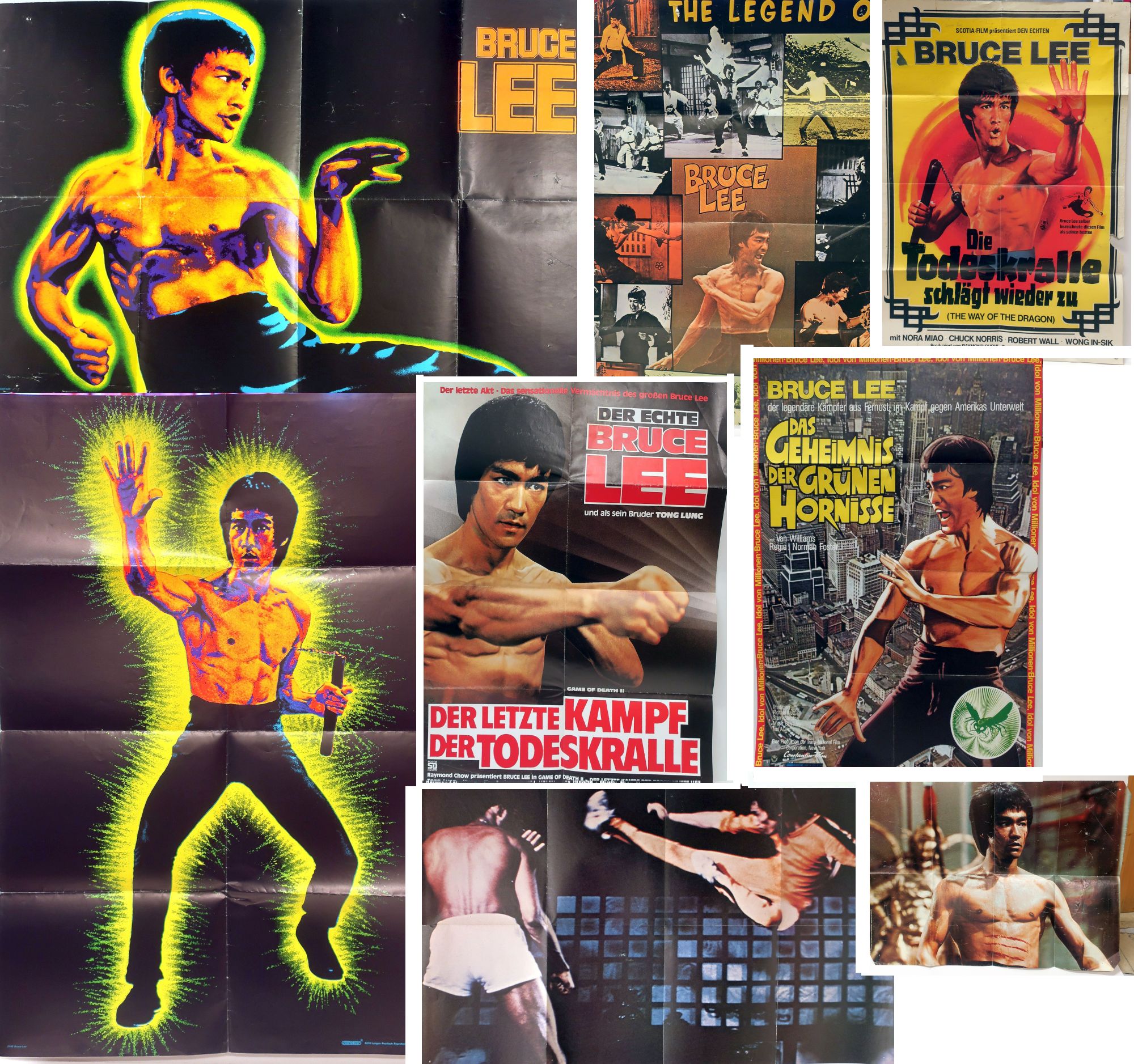 Bruce Lee Sammlung, Fanmagazine, Poster, Fotos, Postkarten, Zeitschriften ect.-image