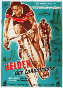 Helden der Landstrasse, EA 1950, Graphik: Ernst Litter, Radsport-image