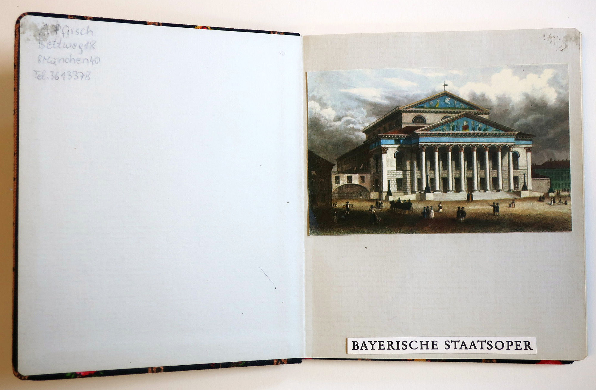 Bayerische Staatsoper München, Album mit 102 Autogrammen, Saison 1977 / 78-image