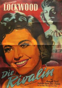 Die Rivalin, Originalplakat, A0-Hoch, Dt. EA 1950-image