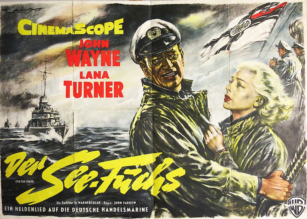 Der Seefuchs, Originalplakat, Dt. EA 1955-image