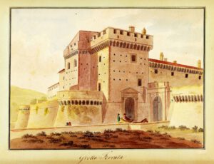 Anonym, Grotta Ferrata, Aquarell über Tuschfeder, um 1800-image