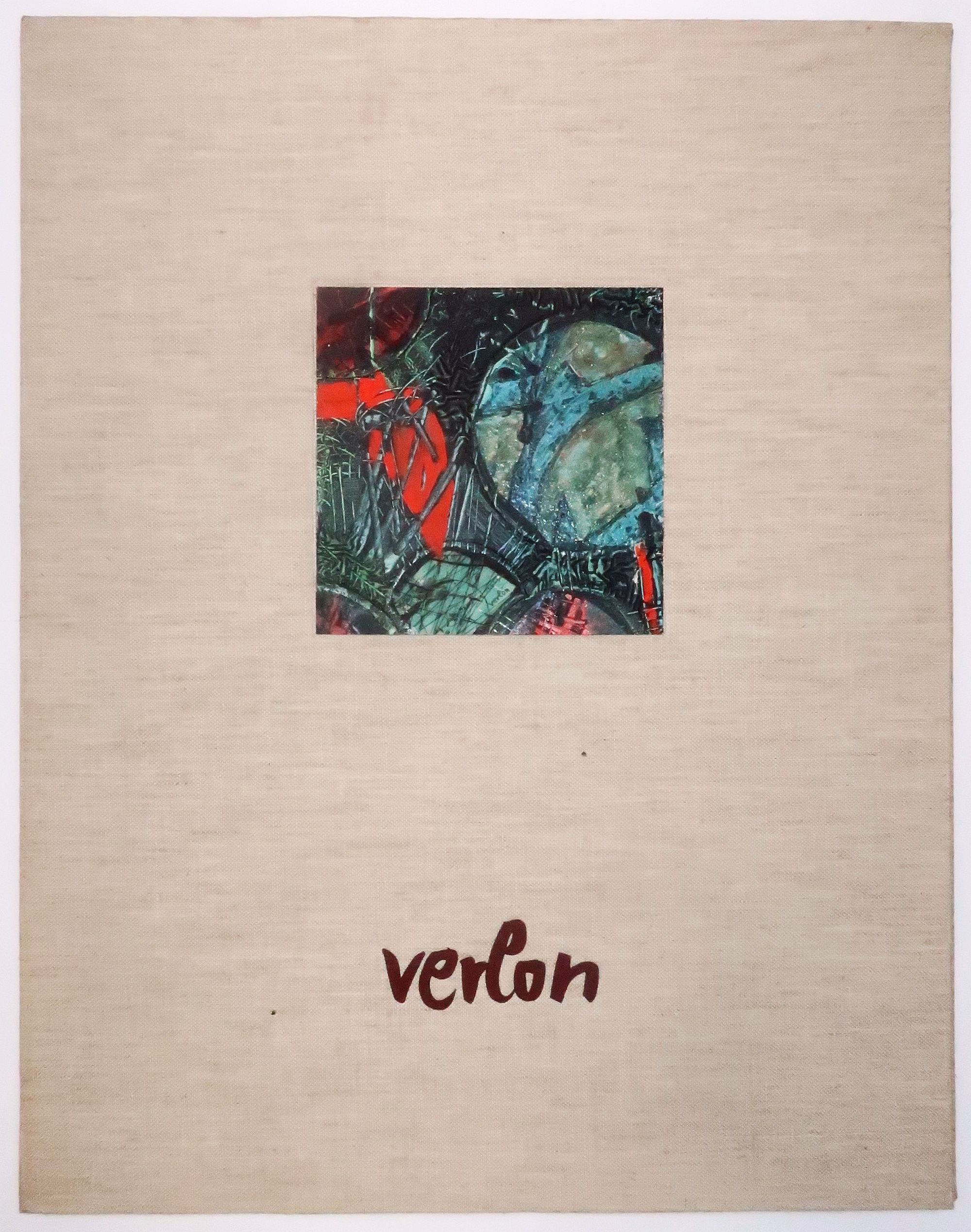 Andre Verlon, Perspectum, 1 Original Ölbild & 12 Lithographien, 1964-65-image