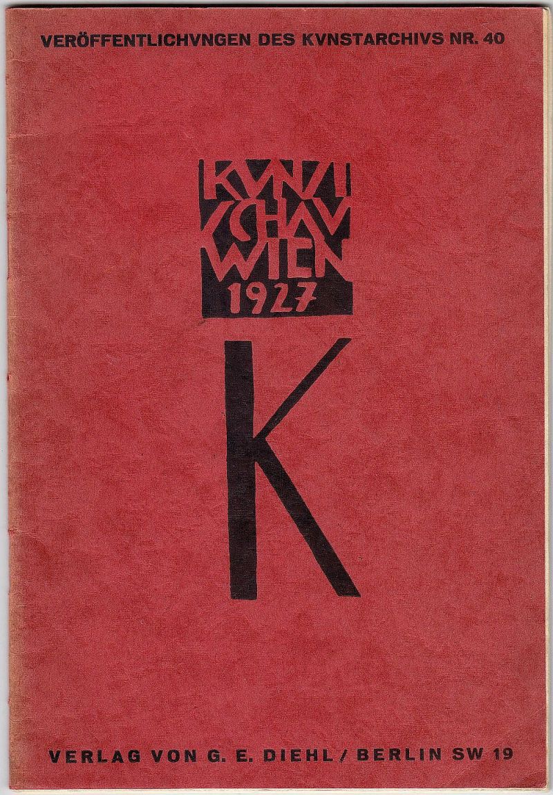 Kunstschau Wien 1927, Katalog, gestaltet von Mathilde Flögl (Wiener Werkstätte)-image