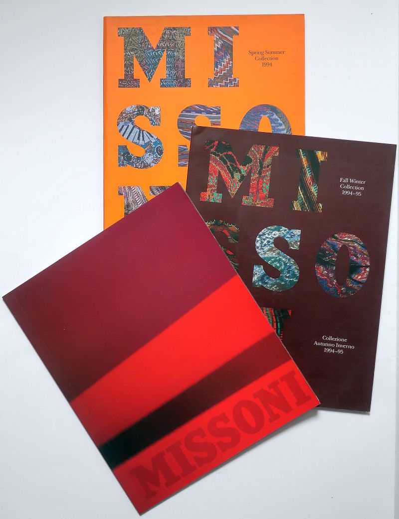 Missoni, 3 Kataloge, 1994, 1994-95, 1997-98, Mario Testino & Tiziano Magni-image