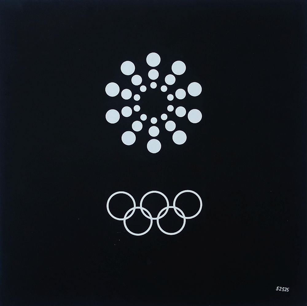 Olympische Sommerspiele 1972 in München, 4 Original-Entwürfe für das Logo-image