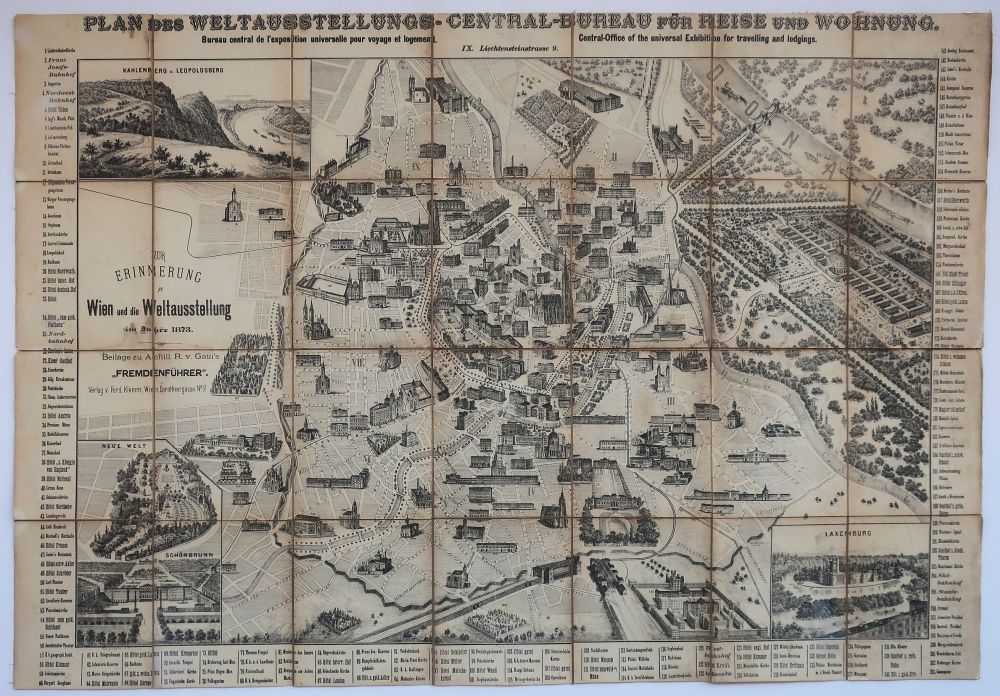 WIEN - Konvolut mit Ansichten und Stadtplänen, ca. 1770-1900-image