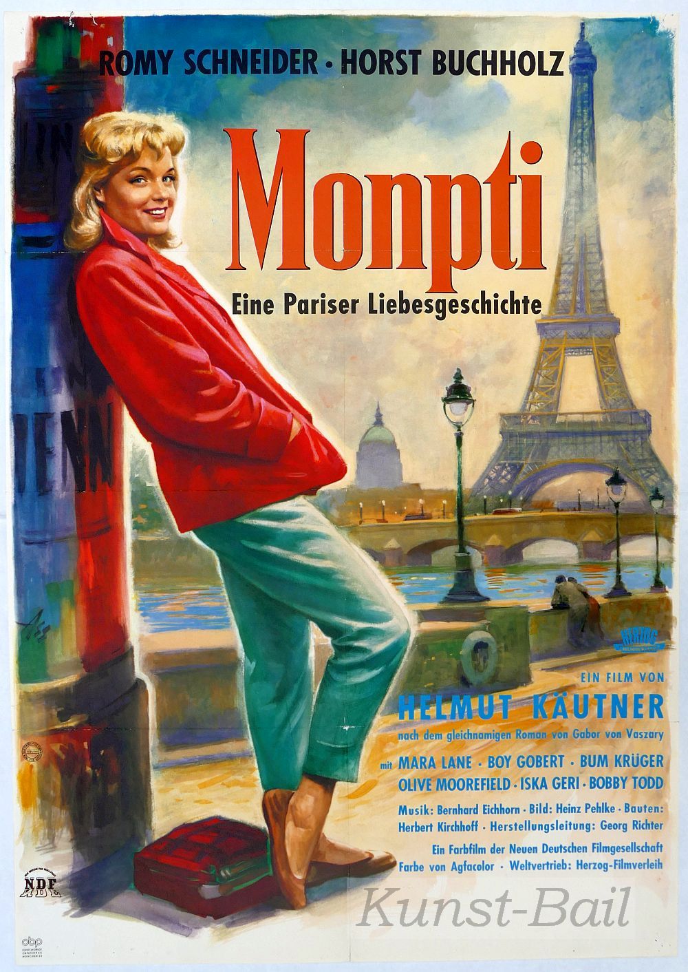 Monpti, Filmplakat, A1, EA 1957-image