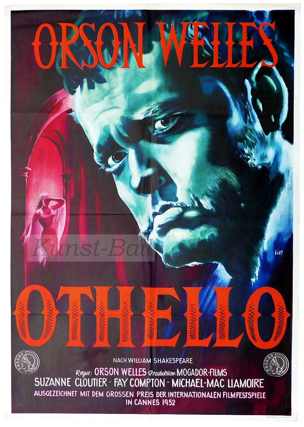 Othello, Filmplakat, A1, Dt. EA 1955-image