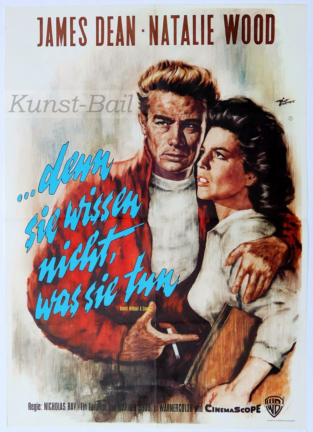 …denn sie wissen nicht, was sie tun, Filmplakat, A1, WA 1964-image