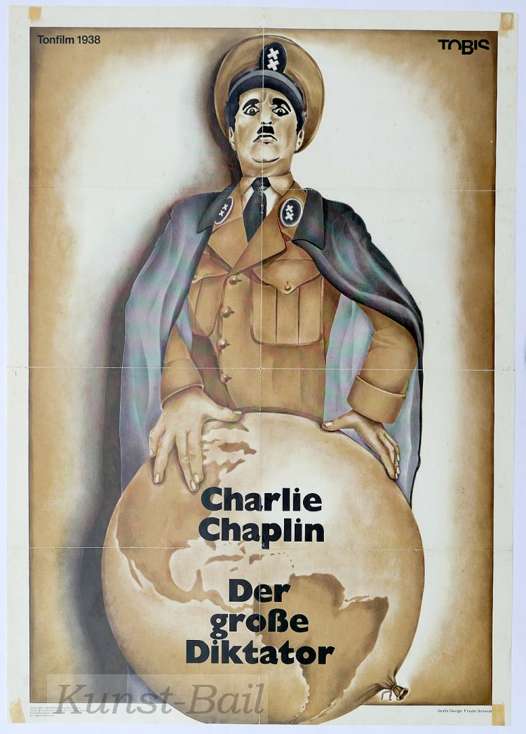 Der große Diktator, Filmplakat, A1, Dt. WA 1972-image