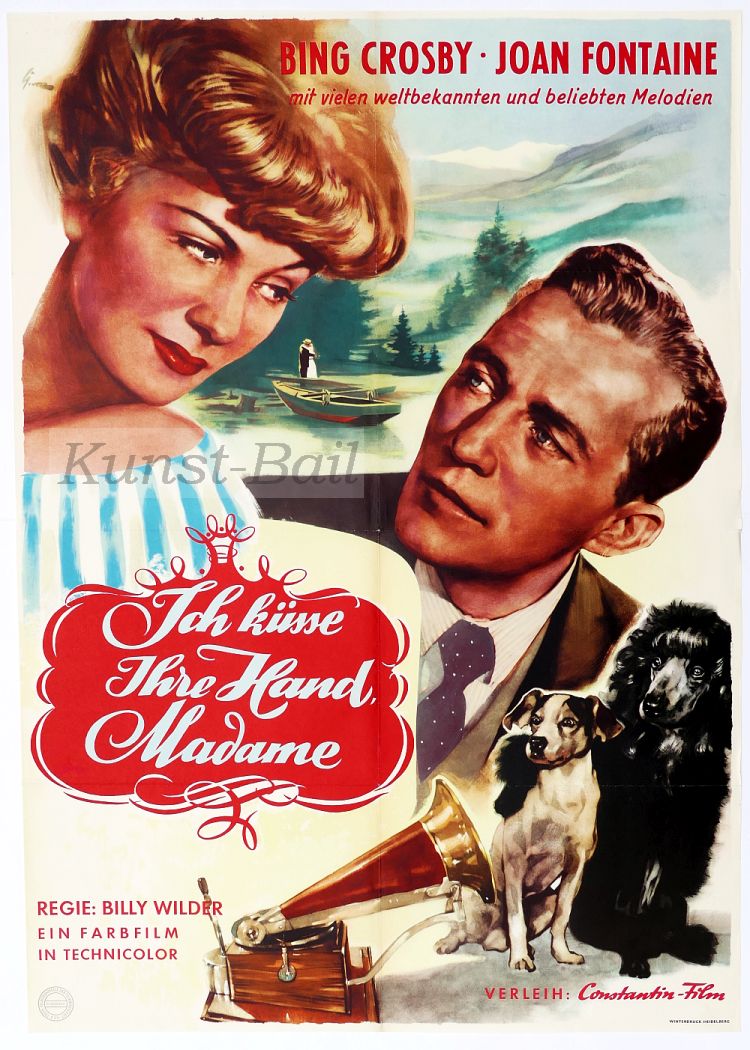 Ich küsse ihre Hand, Madame (Kaiserwalzer), Filmplakat, Dt. EA 1956-image
