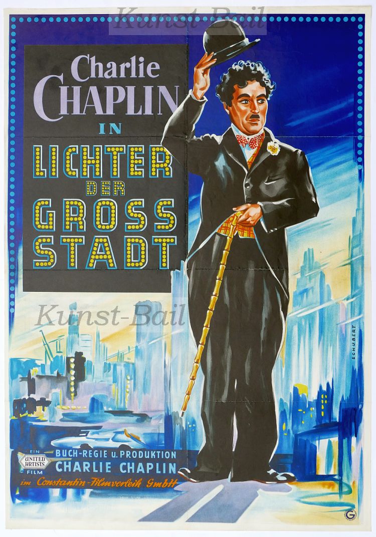 Lichter der Großstadt, Filmplakat, A1, Dt. EA 1951-image