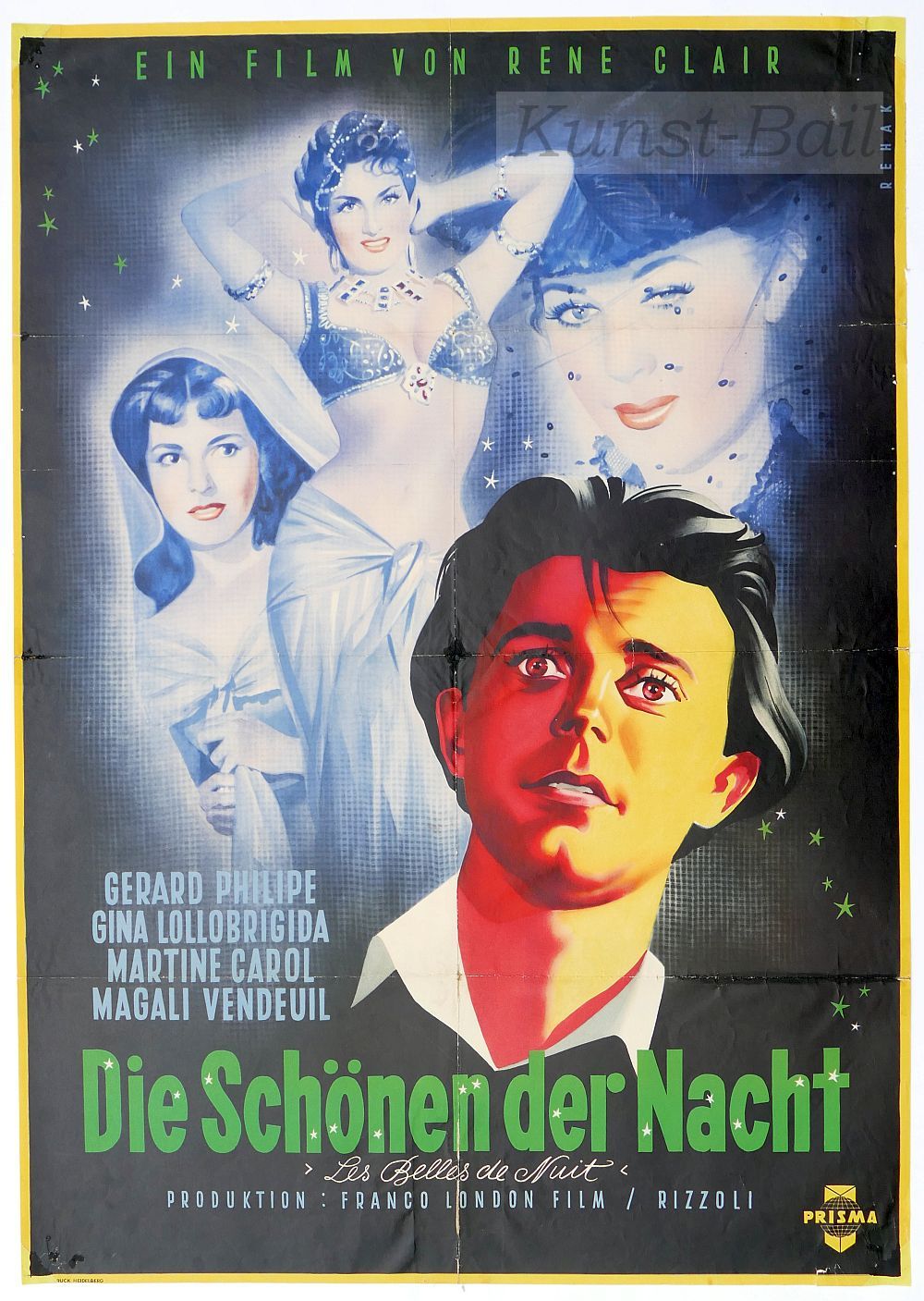 Die Schönen der Nacht, Filmplakat, A1, Dt. EA 1952-image