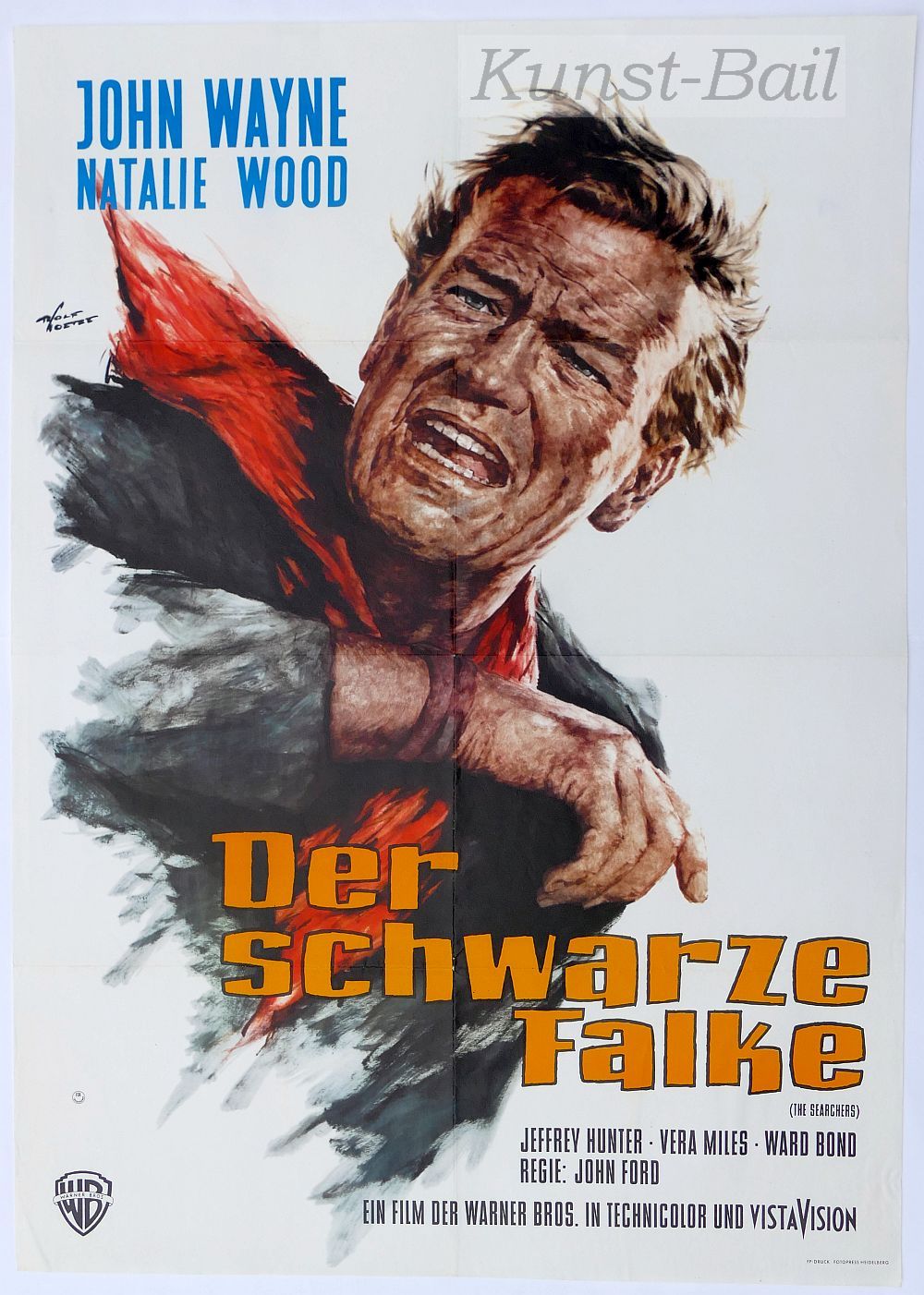 Der Schwarze Falke, Filmplakat, Dt. WA 1963-image