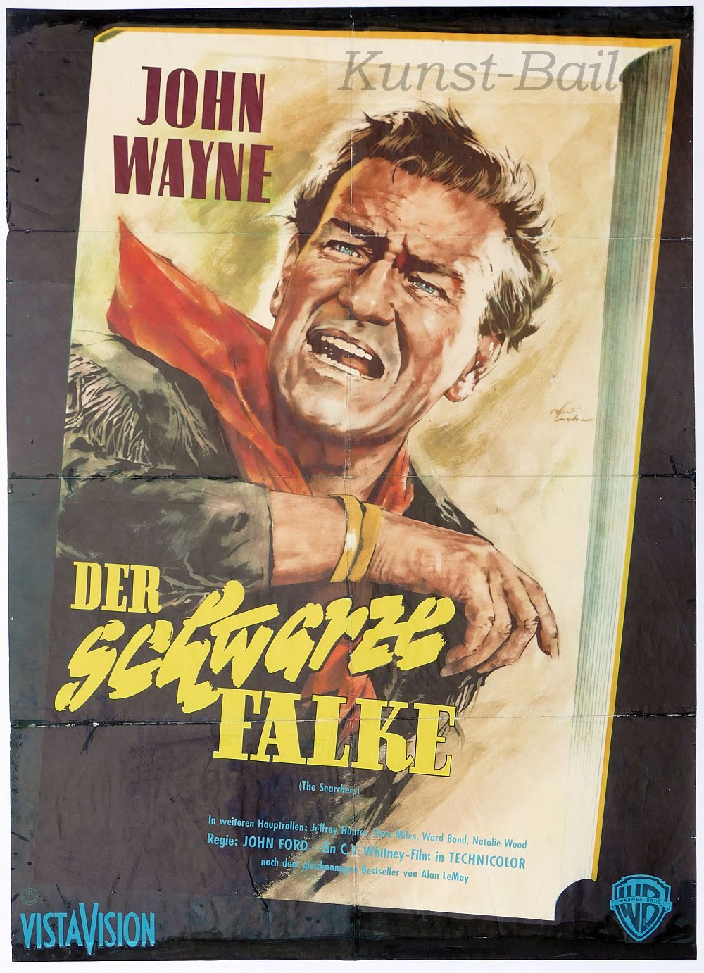 Der Schwarze Falke, Filmplakat, 1. WA um 1960-image