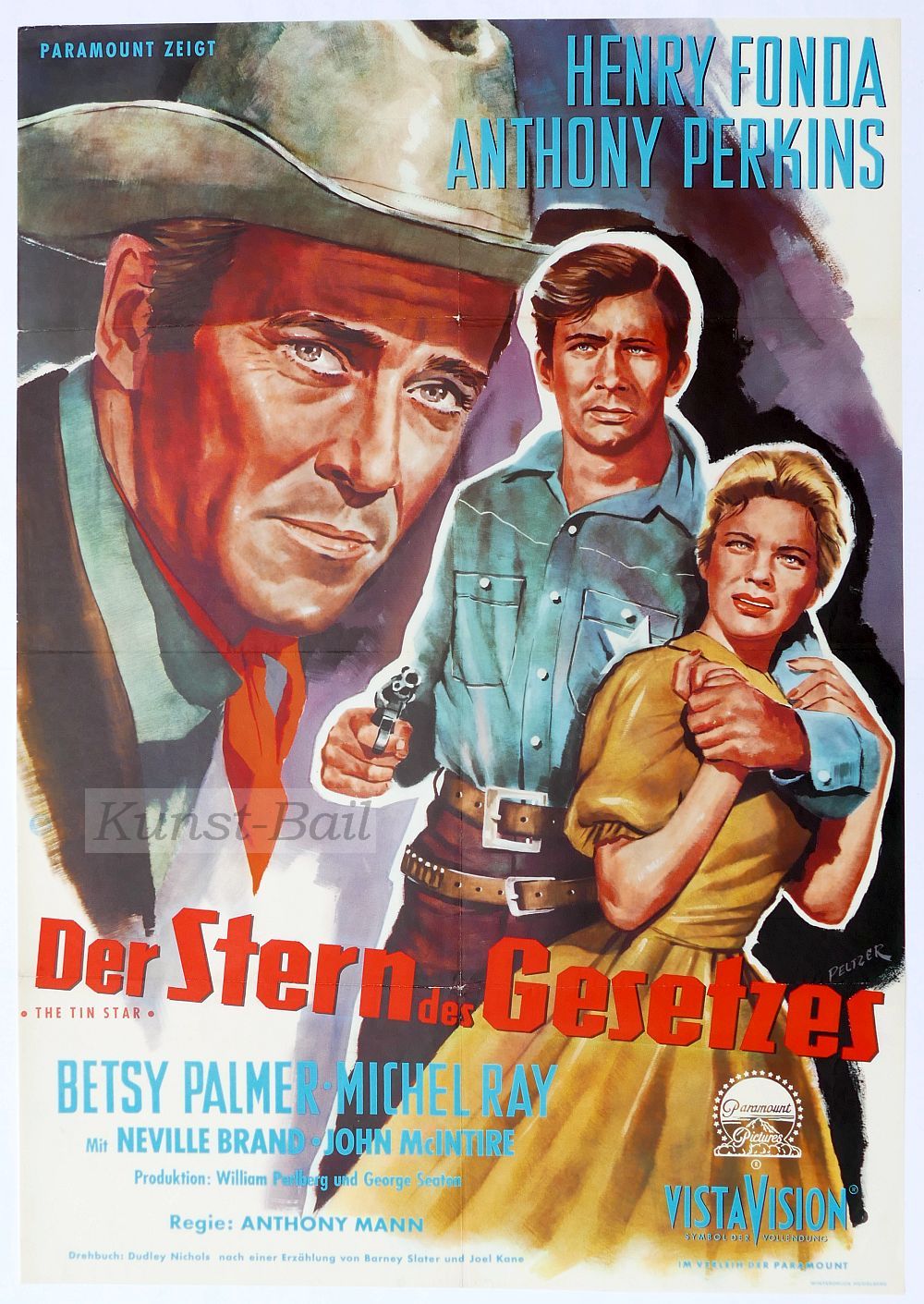 Der Stern des Gesetzes, Filmplakat, A1, Dt. EA 1958-image