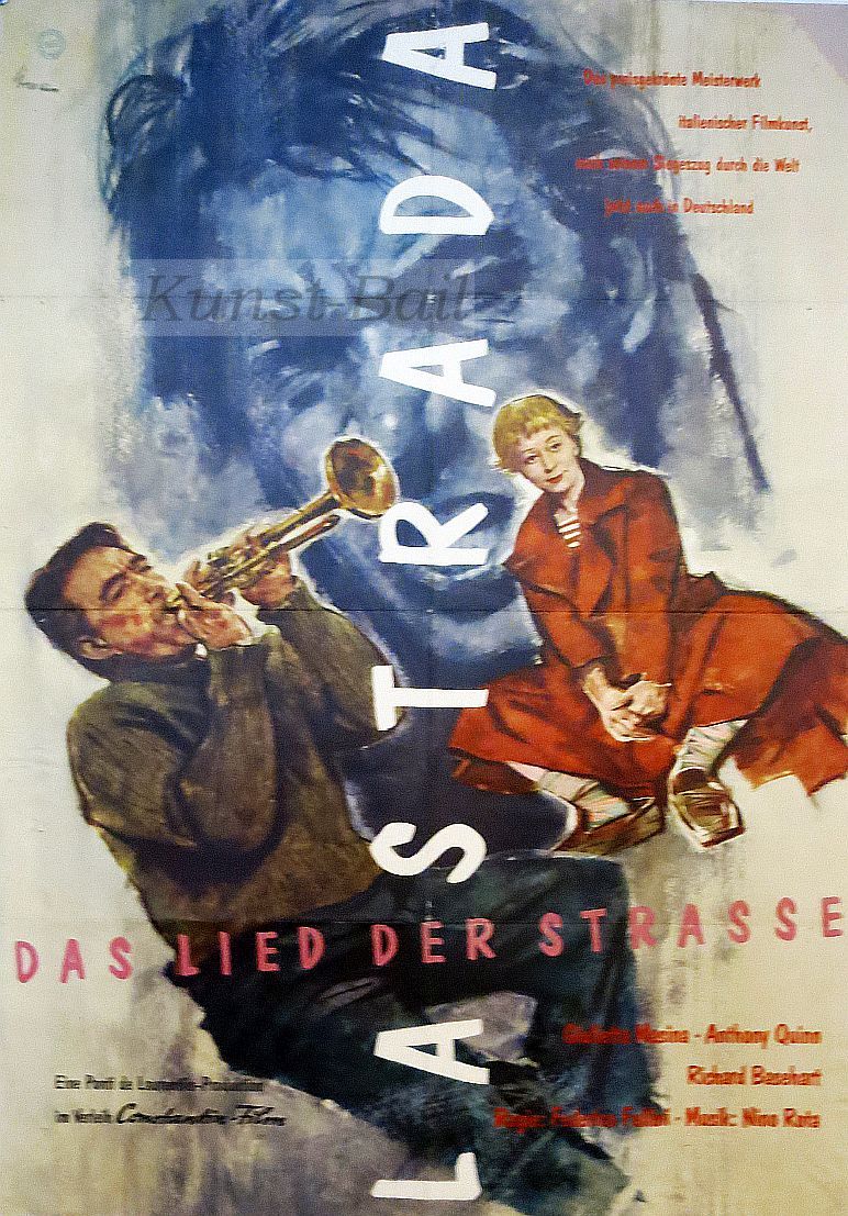 La Strada, Filmplakat, A1, Dt. EA 1956-image