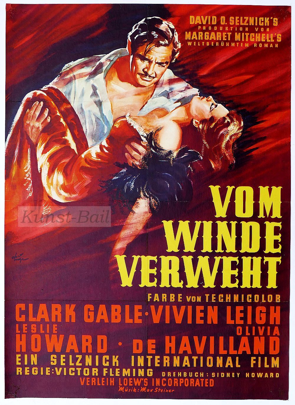 Vom Winde verweht, Filmplakat, Dt. EA 1952-image