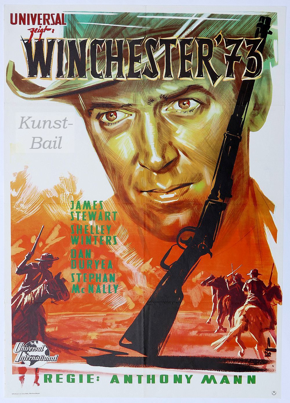 Winchester 73, Filmplakat, A1, Dt. WA 1959-image