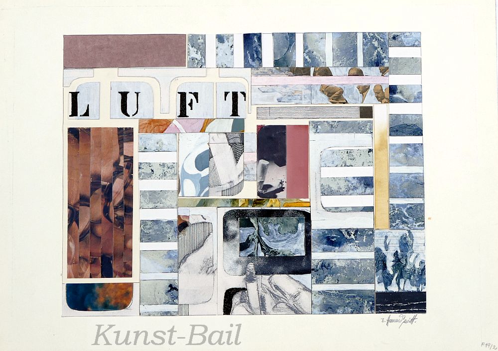 B. Hammerschmidt, Luft, Collage, 1970er-image