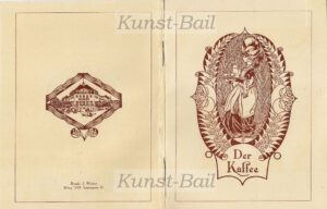 Julius Meinl, Der Kaffee - Allen Freunden des edlen Getränks gewidmet, Broschüre, Wien, um 1925-image