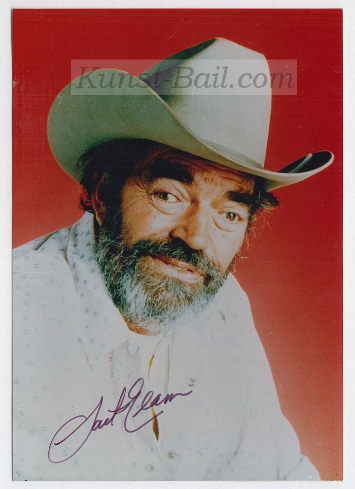 Jack Elam, Autogramm auf Foto-image