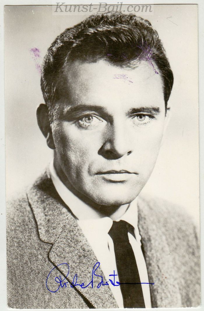 Richard Burton, Autogramm, um 1970-image