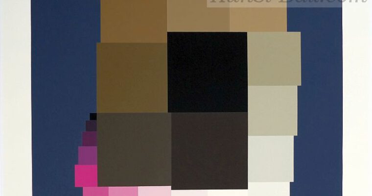Anton Stankowski, ohne Titel, Siebdruck, signiert, nummeriert, 1959 –  1972