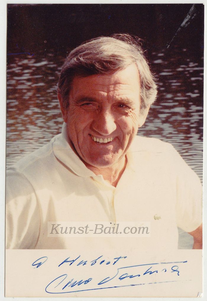 Lino Ventura, Autogramm, 1980er-image