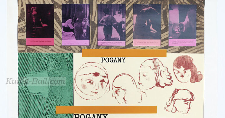 R. B. Kitaj, Pogany, Siebdruck, signiert, nummeriert