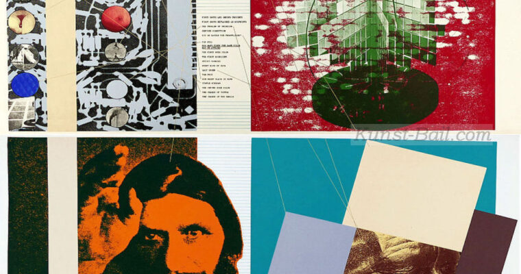 R. B. Kitaj, World ruin through black magic,  Sheet 1 & 2,  Farbserigraphien, signiert, nummeriert