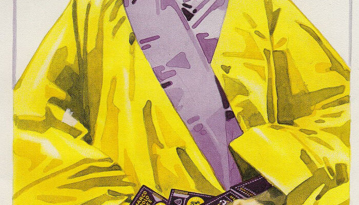 Werbegraphik – Marco Polo Tee, Original Kleinplakat, Ludwig Hohlwein, 1924