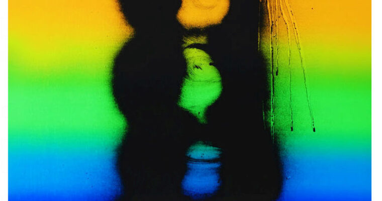 Otto Piene, Schwarze Walze, Farbserigraphie, 1972, signiert, EA