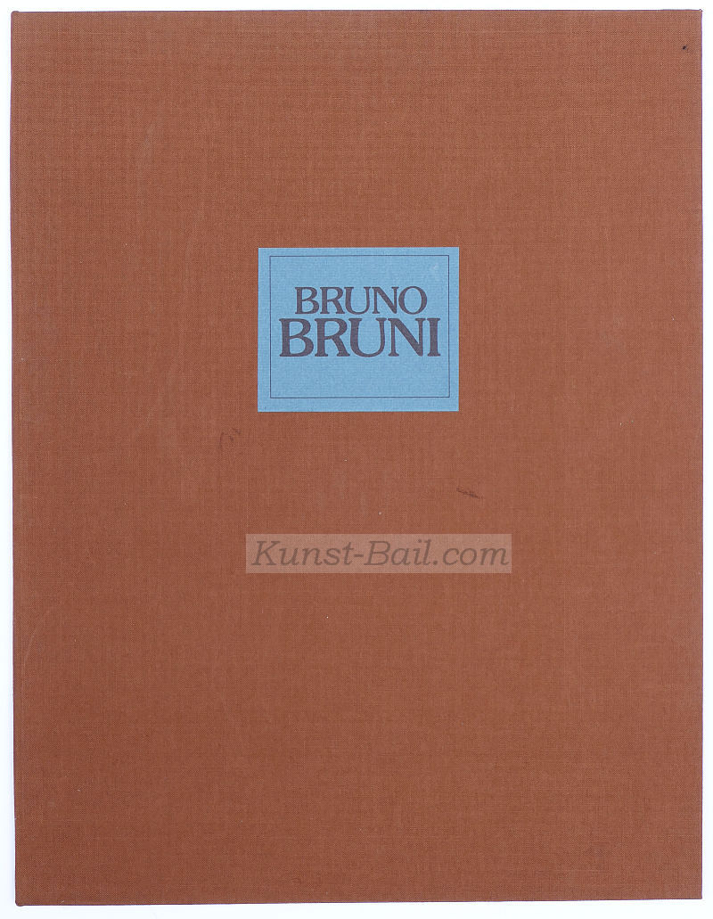 Bruno Bruni, Sommer in Umbrien, Leinemappe mit 3 Siebdrucken, signiert, nummeriert, 1978-image