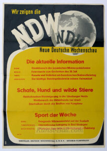 Neue Deutsche Wochenschau, Plakat, 1959-image