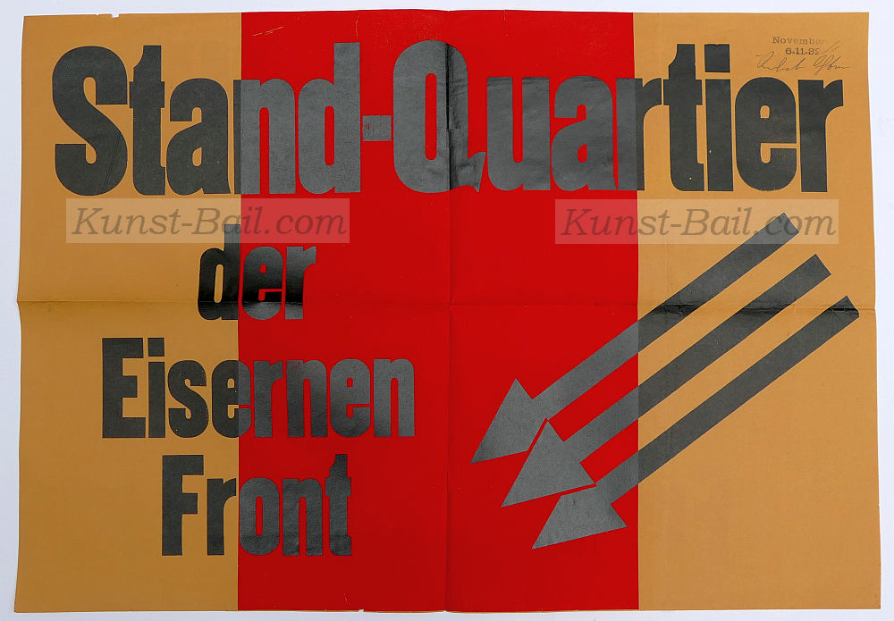 SPD/Eiserne Front, Wahlplakat 1932-image