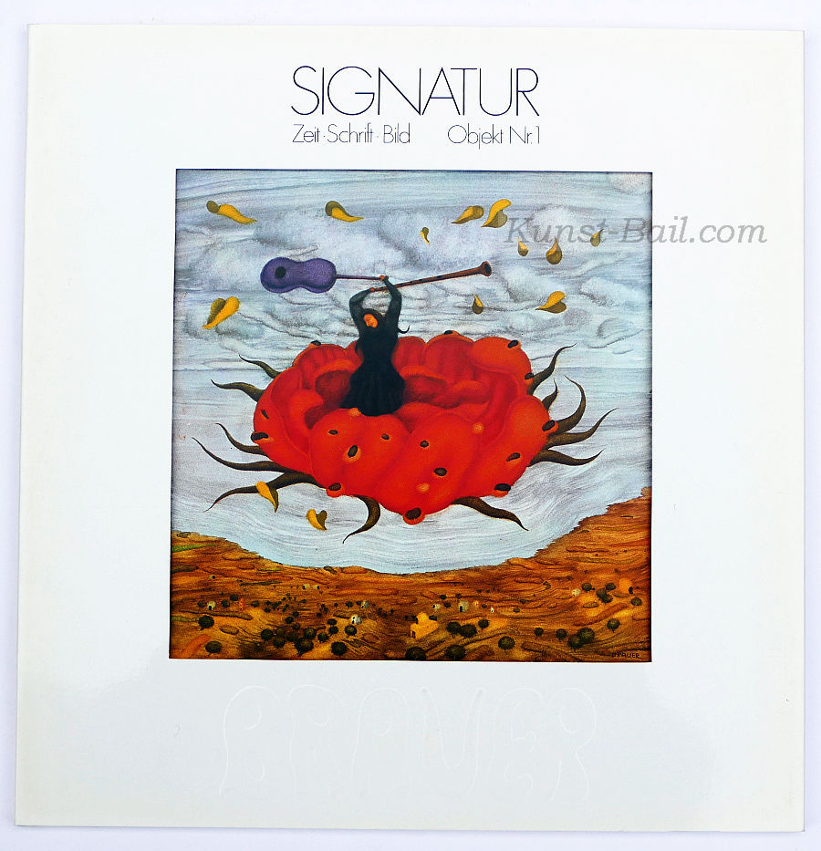 Arik Brauer, Signatur 1, Künstlerbuch, nummeriert, signiert, 1984-image