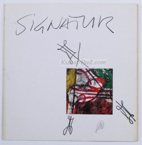 Markus Lüppertz, Signatur 17, Künstlerbuch, nummeriert, monogrammiert, 1992-image