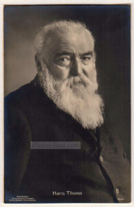 Hans Thoma, Portraitposkarte, um 1900/1910 -image